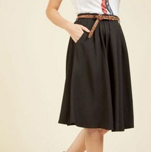 Breathtaking Tigerlilies Midi Skirt